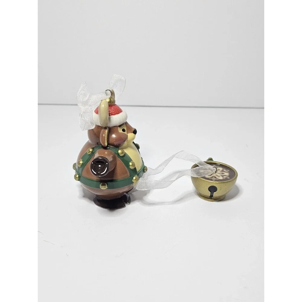 Hallmark 2020 Tea Time Reindeer Teapot Teacup Porcelain Ornament Set 5th Series